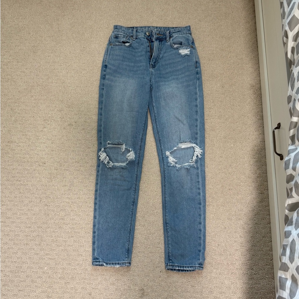 American Eagle Outfitters Blue Straight Leg Jeans